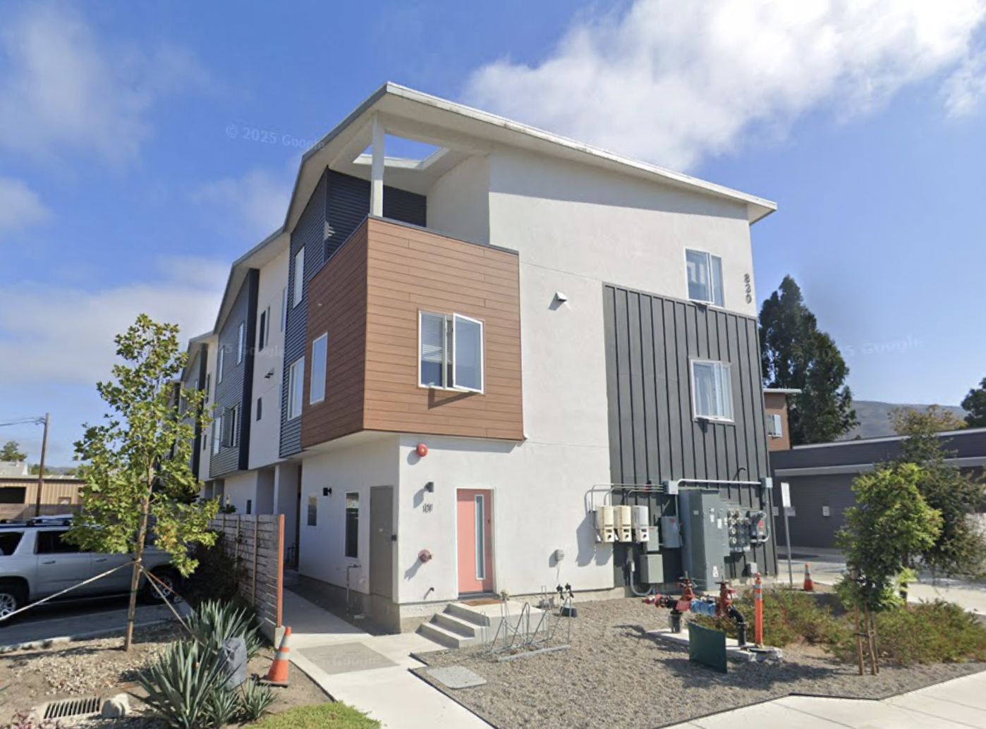 Beautiful townhome exterior